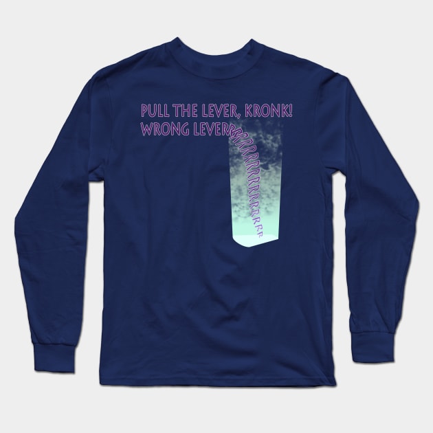 Wrong Lever! Long Sleeve T-Shirt by CFieldsVFL